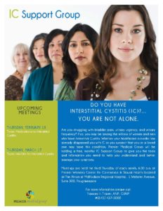 IC Support Group Flyer - revised 1-25-16