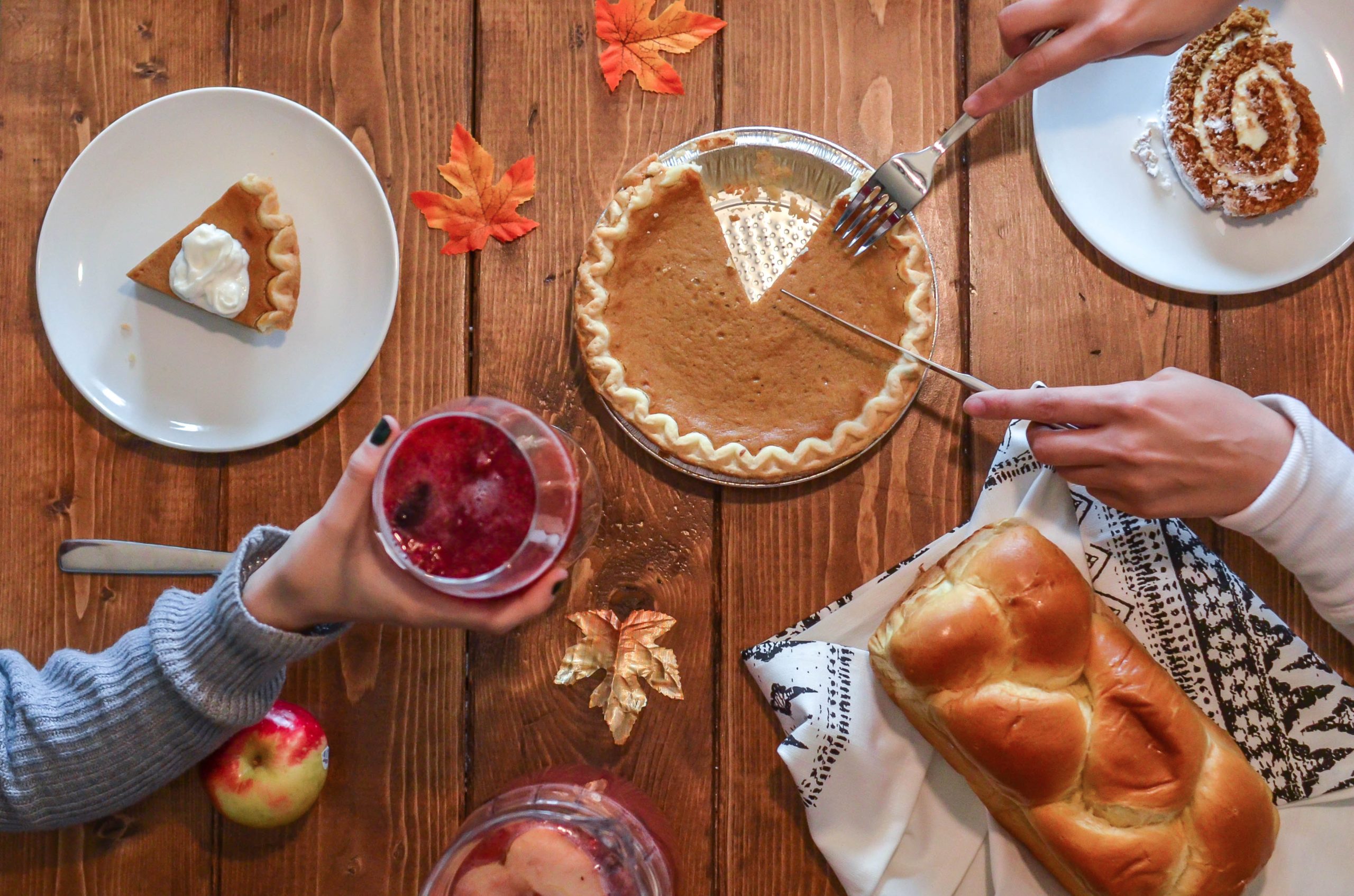 thanksgiving meal social distanced safe